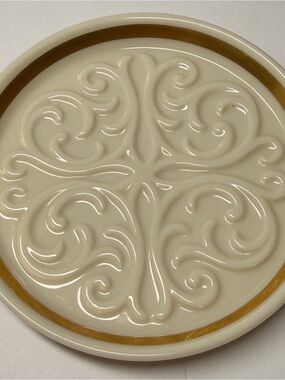 Lenox Seville Collection wine bottle coaster VTG (2 coaster)